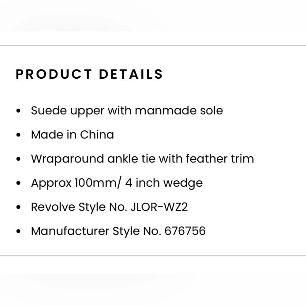 JLo x REVOLVE Apollo Sandal in Crema 8 - Picture 10 of 10